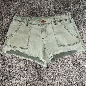 BKE (Buckle Store Brand) Green Shorts